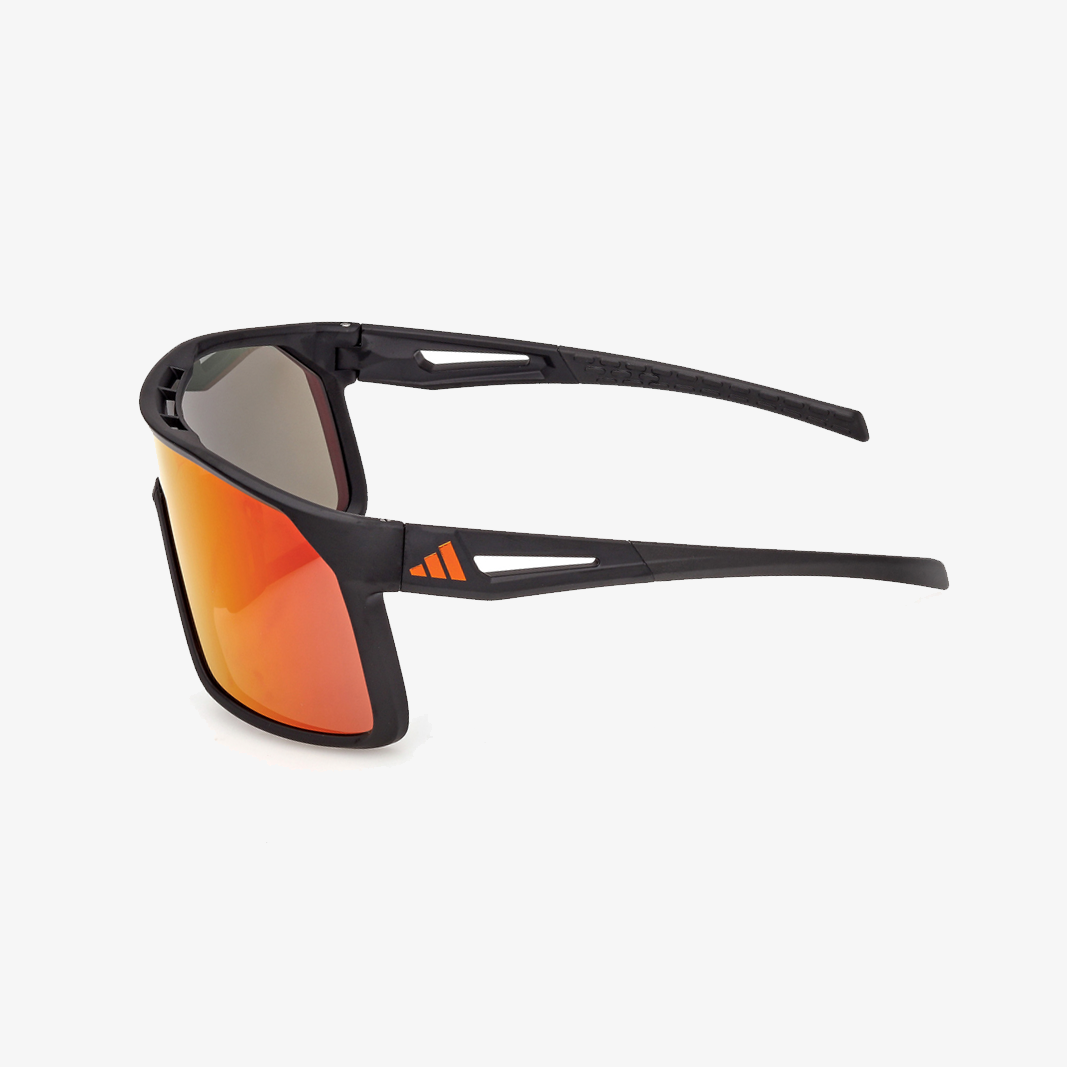 adidas ALKATOR Black Matt - Grey Red Mirror side