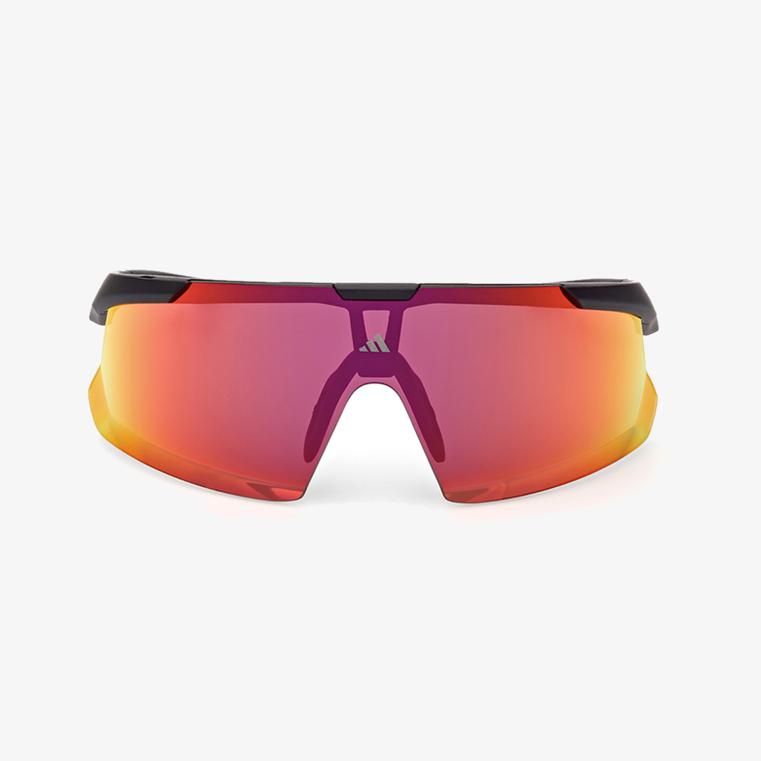 adidas DUNAMIS EVO Black - Grey Red Mirror face