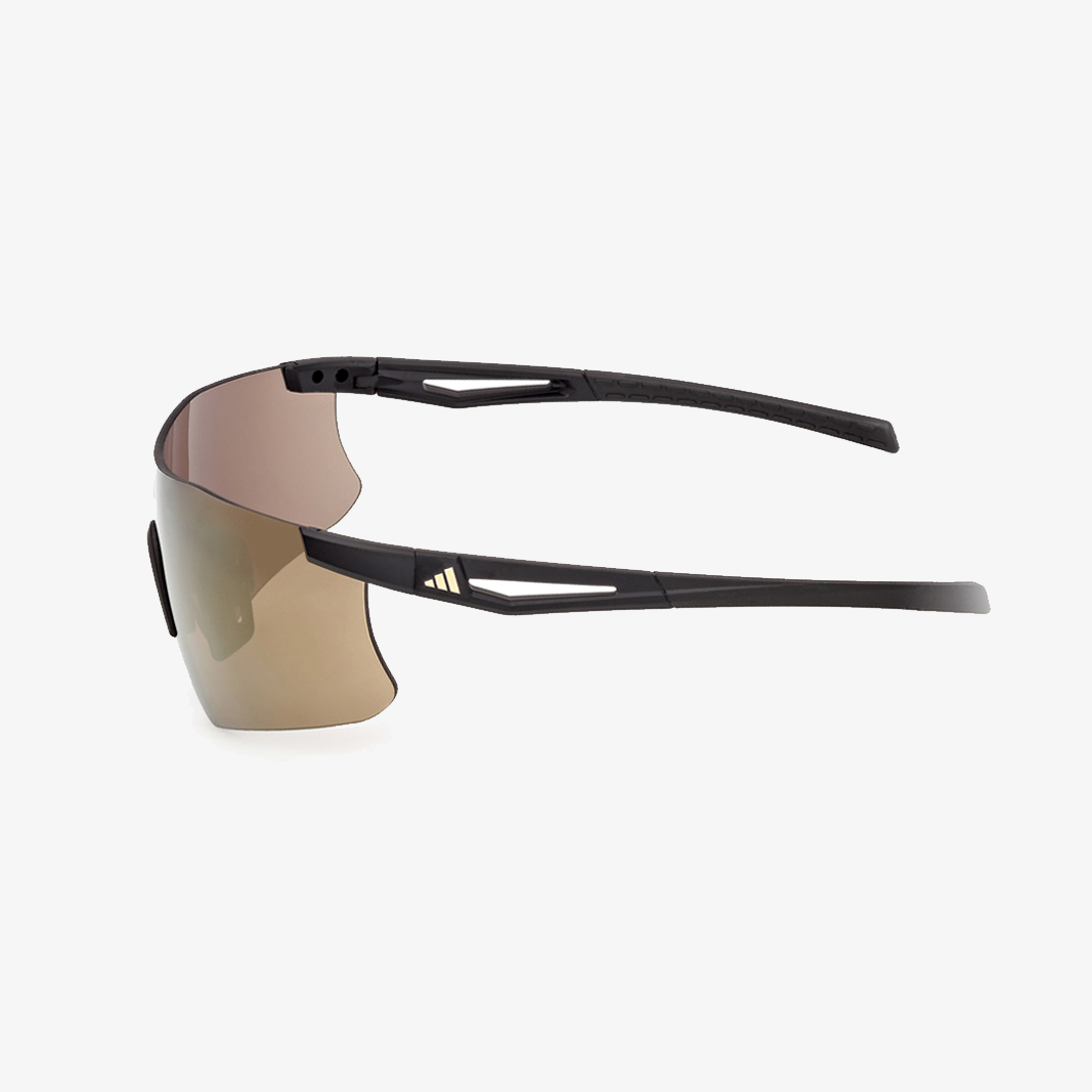 adidas KAPHIROS Matt Black - Brown Mirror side