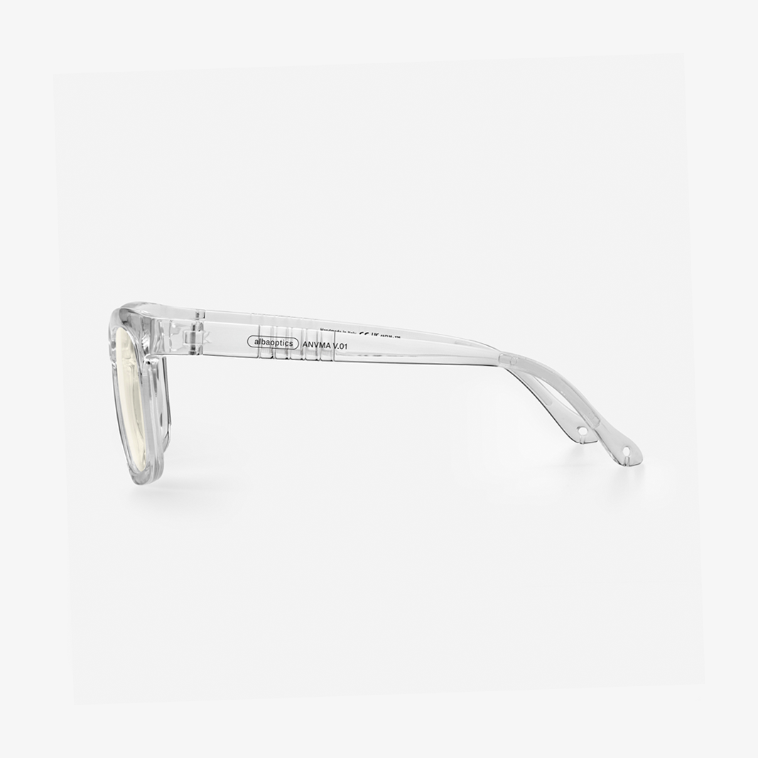 Alba Optics ANVMA V.01 Crystal Glossy / VZUM™ F-Lens Rocket Photochromic side