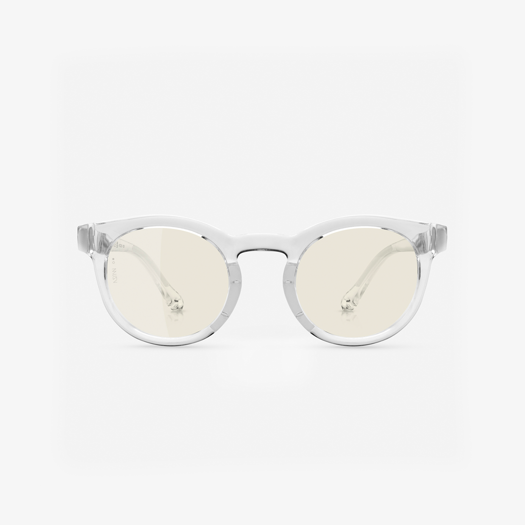 Alba Optics ANVMA V.02 Crystal Glossy / VZUM™ F-Lens Rocket Photochromic face