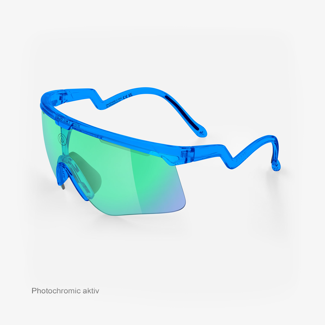 Alba Optics Delta Blue Glossy / VZUM™ F-Lens BTL Photochromic activ