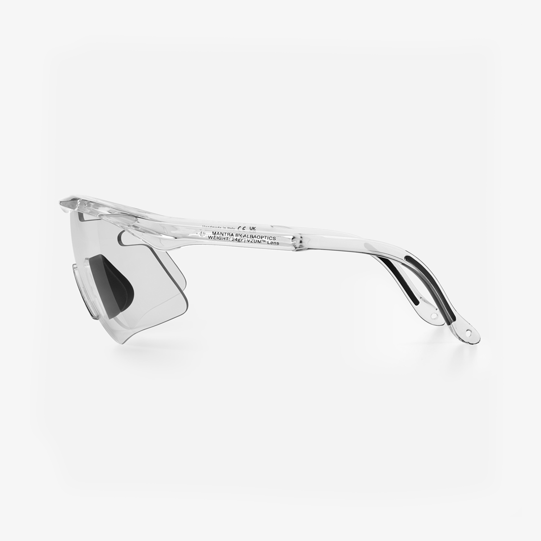 Alba Optics Mantra Crystal Glossy / VZUM™ F-Lens Classic Photochromic side
