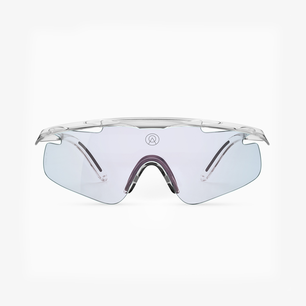 Alba Optics Mantra Crystal Glossy / VZUM™ F-Lens Fire Photochromic face