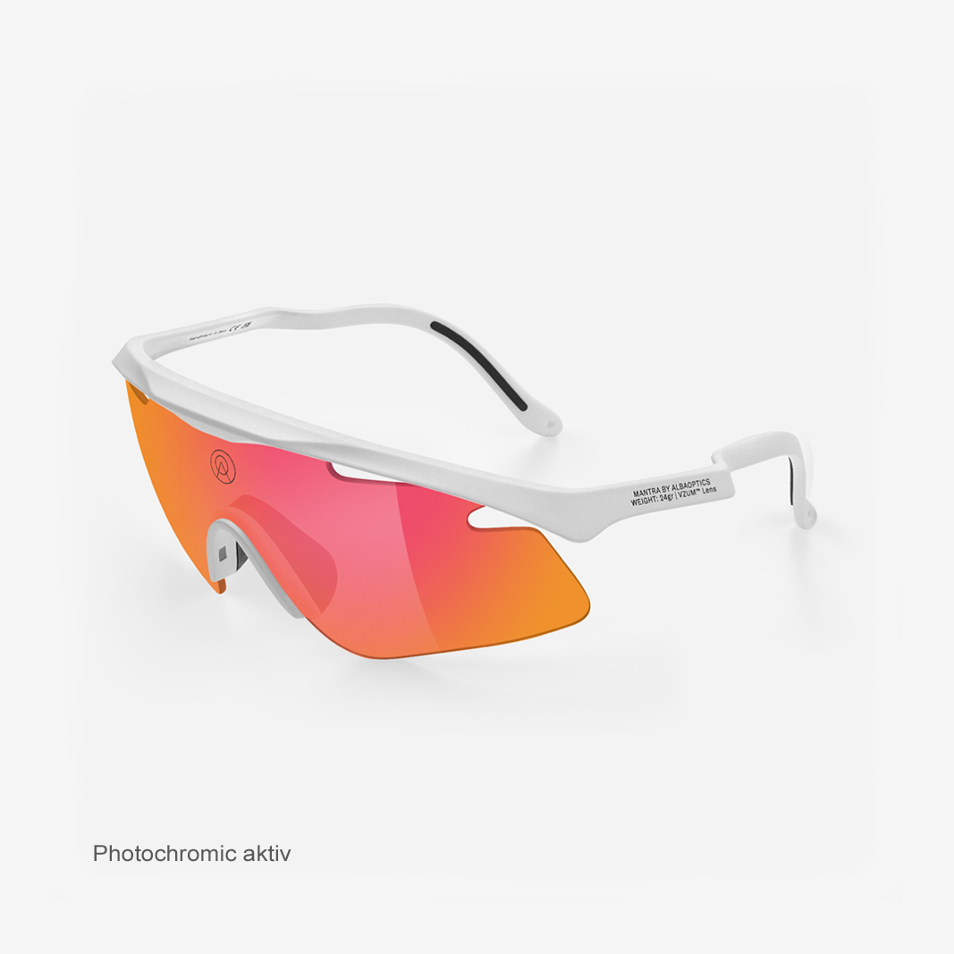 Alba Optics Mantra White / VZUM™ F-Lens Fire Photochromic activ