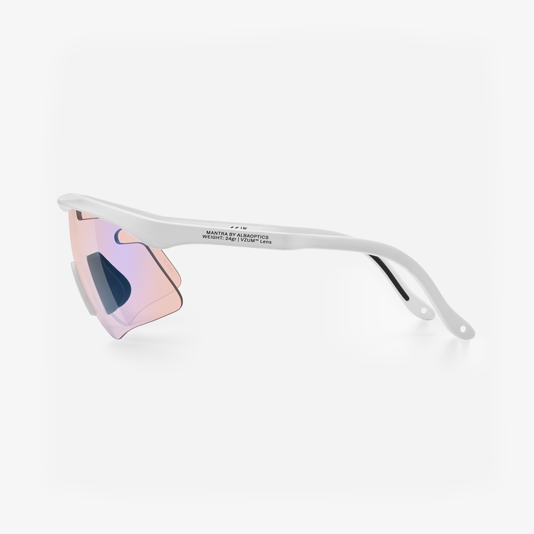 Alba Optics Mantra White / VZUM™ F-Lens FLM Photochromic side