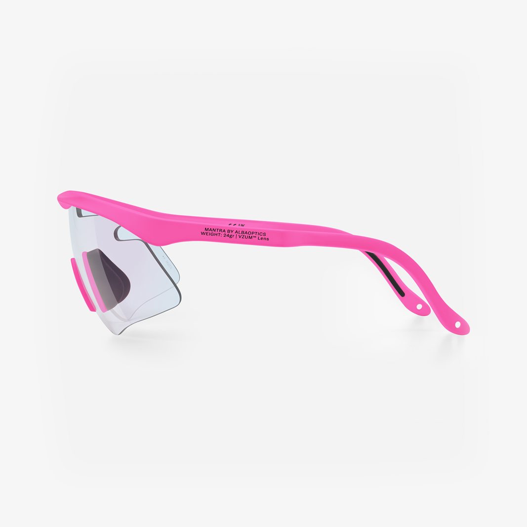 Alba Optics Mantra Fucsia / VZUM™ F-Lens FLM Photochromic side