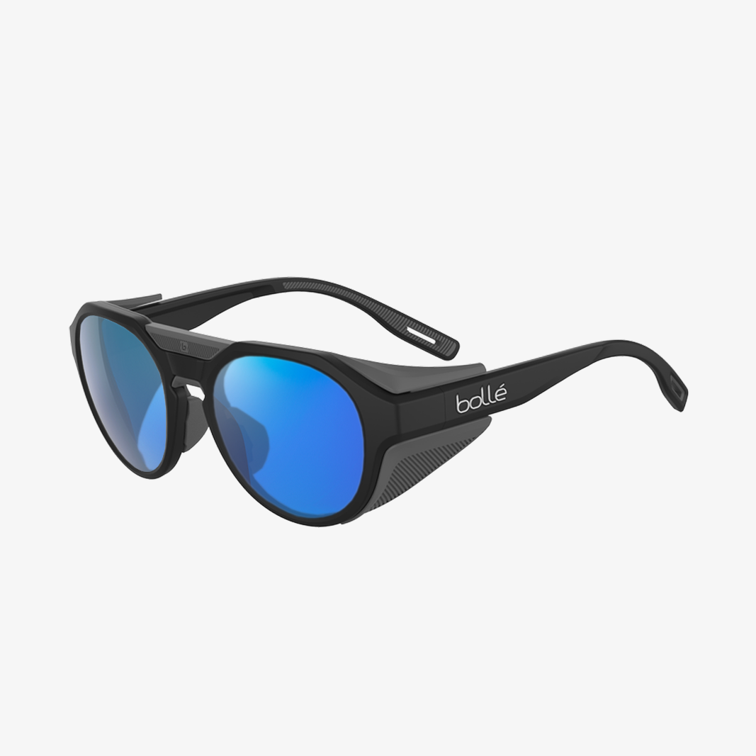 Bolle Ascender mit Sehstaerke / Black Matte / Volt+ Offshore Bue Polarized