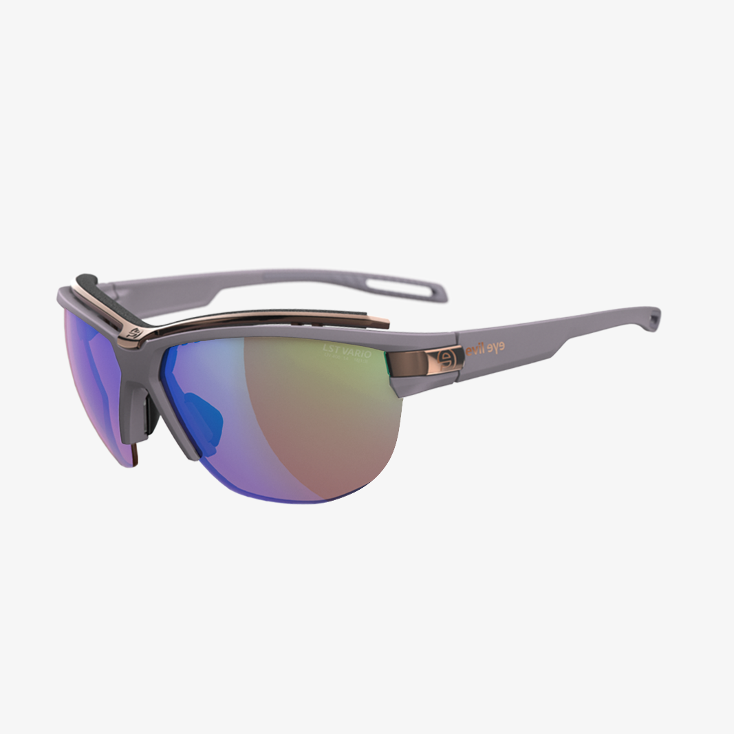 evil eye Pathline f Pro mit Sehstärke / Purple Ash Matt lst bluelight vario m