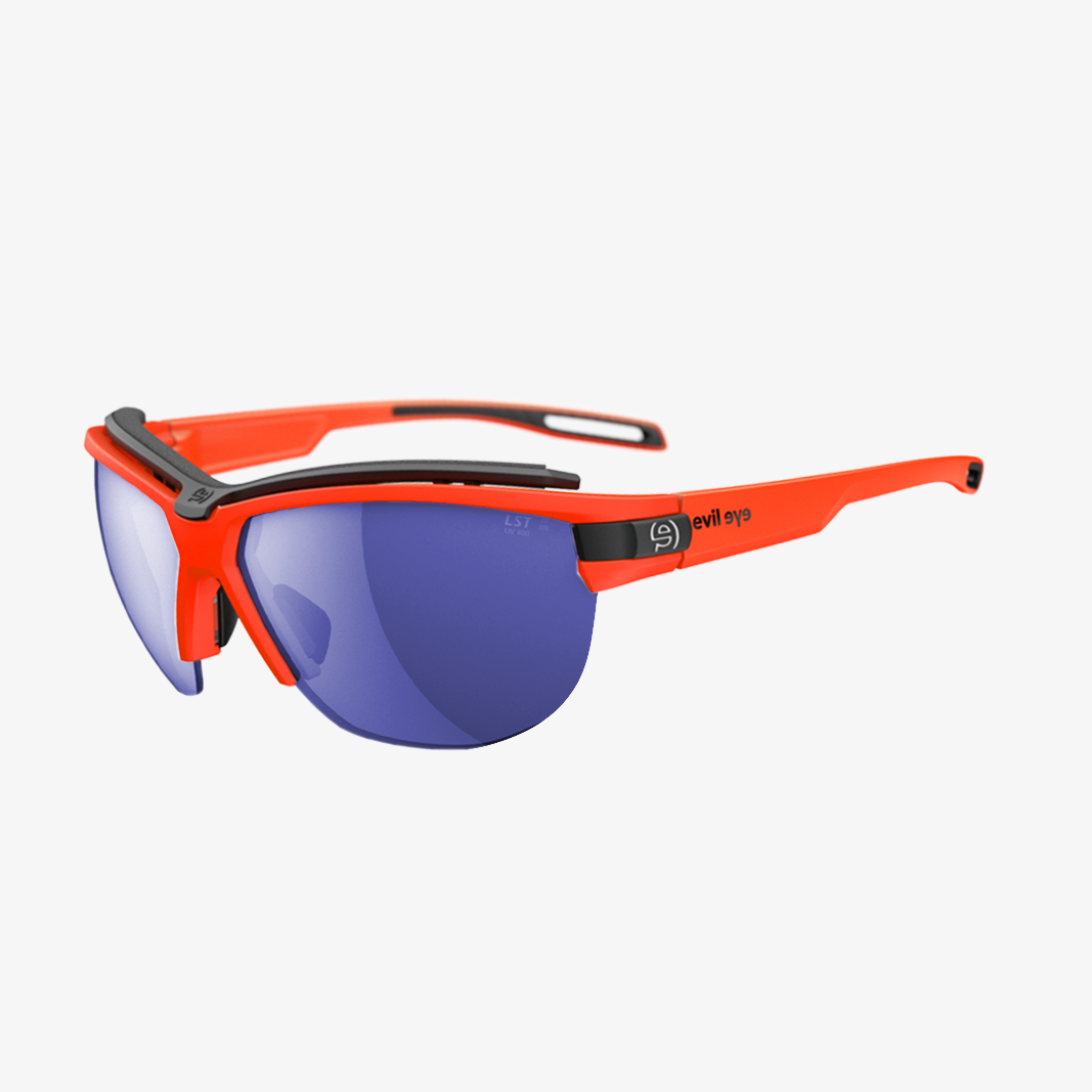 evil eye Pathline f Pro mit Sehstärke / Neon Orange Matt lst active blue m