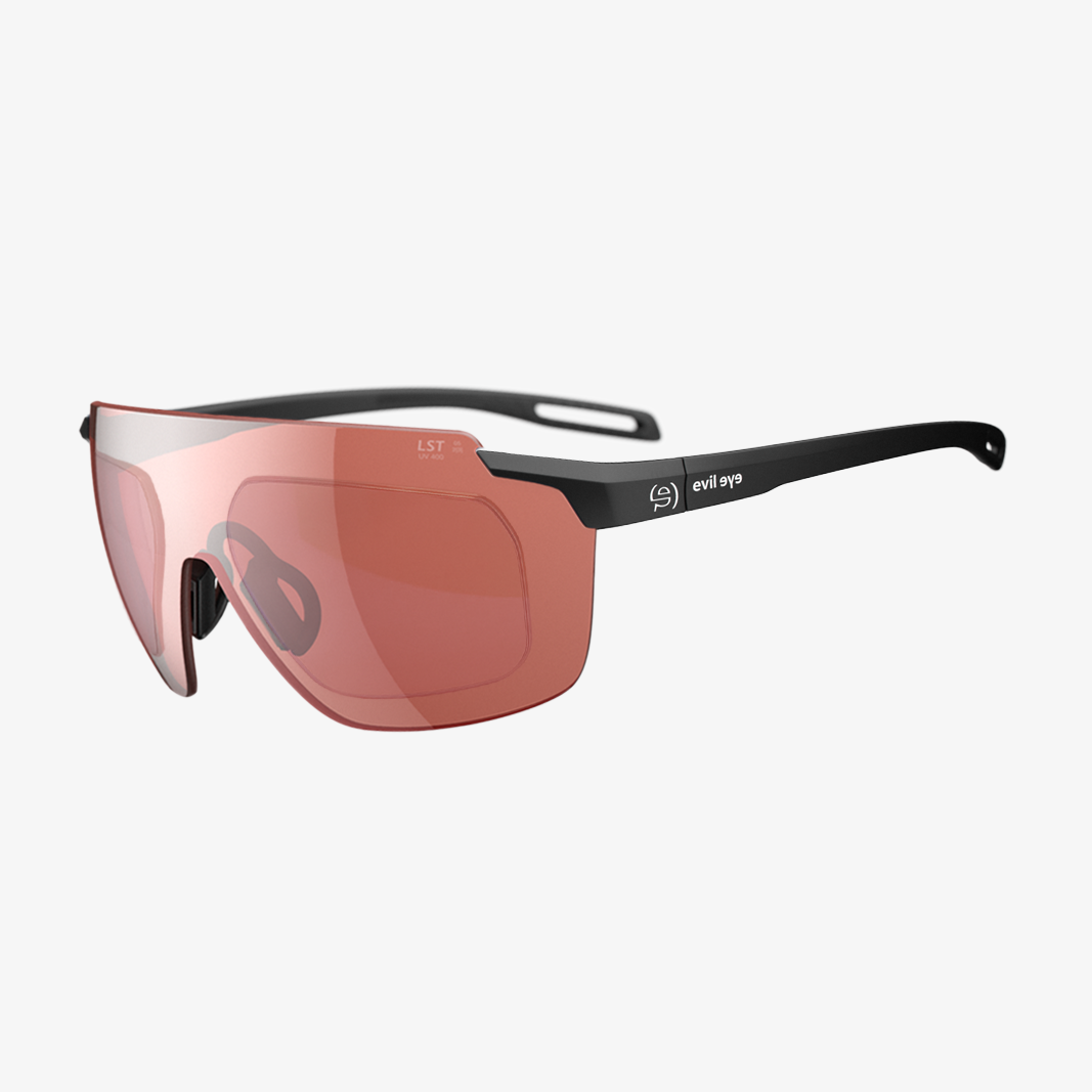 evil eye Vistair-X mit Sehstärke / Black Matt / LST Active Silver