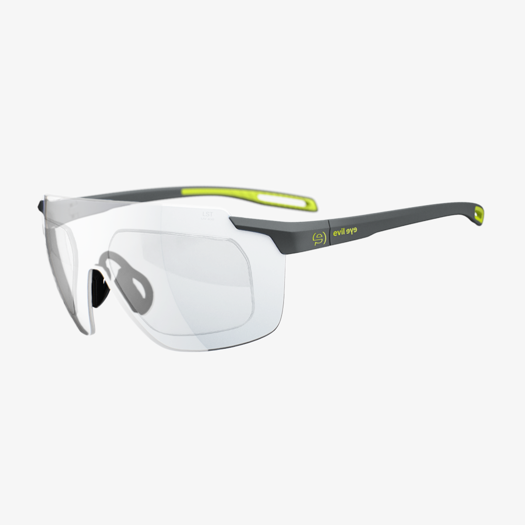 evil eye Vistair-X mit Sehstärke / Dark Grey Matt / Clear