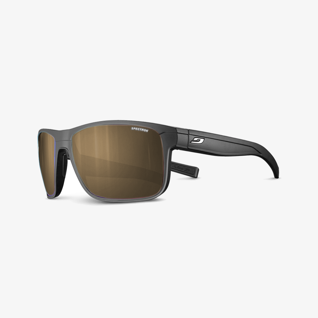 Julbo Renegade mit Sehstärke / Schwarz Matt / SPECTRON 3 Braun