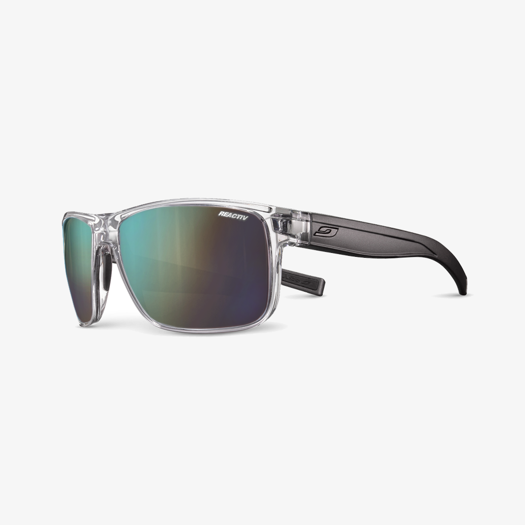 Julbo Renegade mit Sehstärke / Grau Durchscheinend - Schwarz / REACTIV 2-4