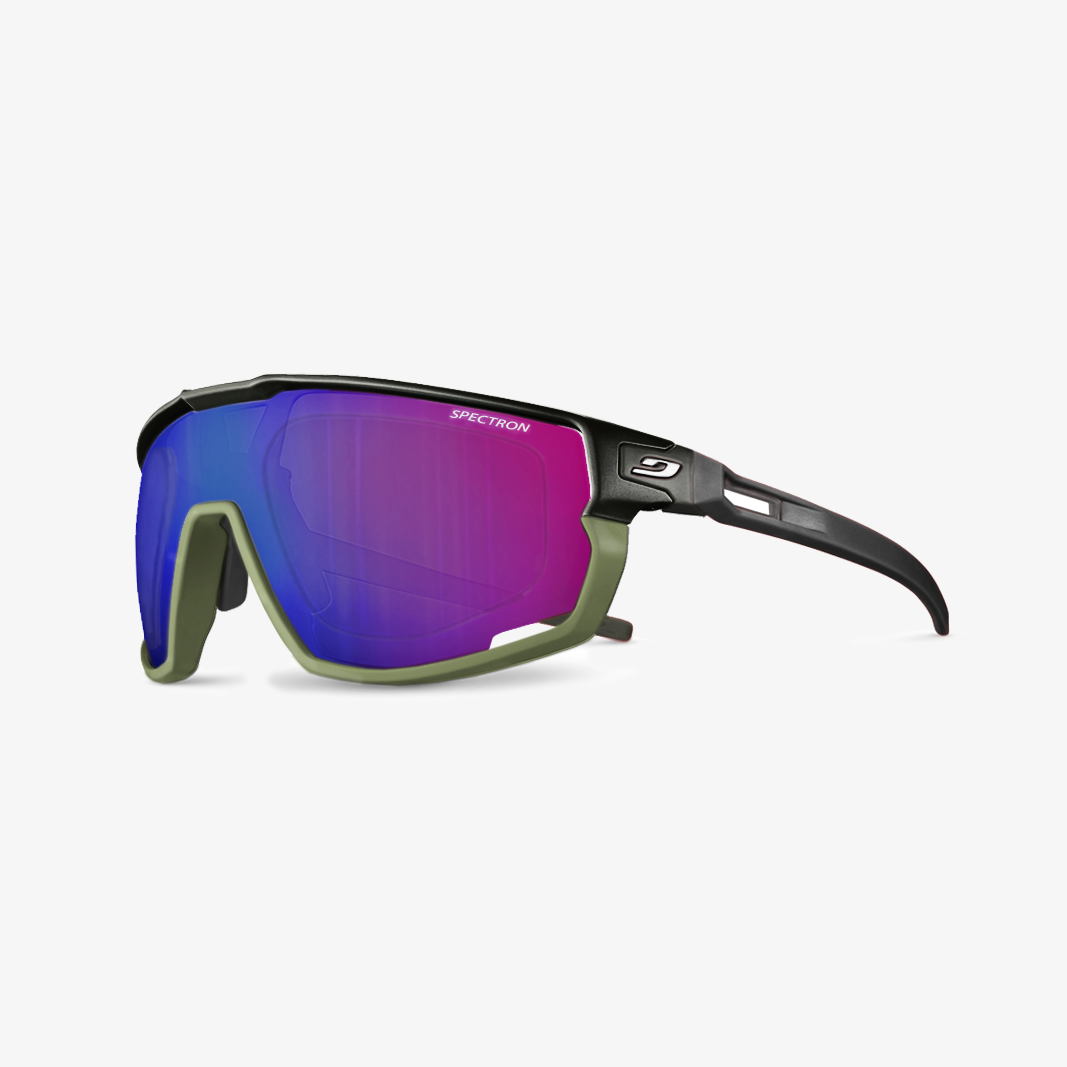 Julbo Rush mit Sehstaerke / Schwarz Khaki Spectron HD 3