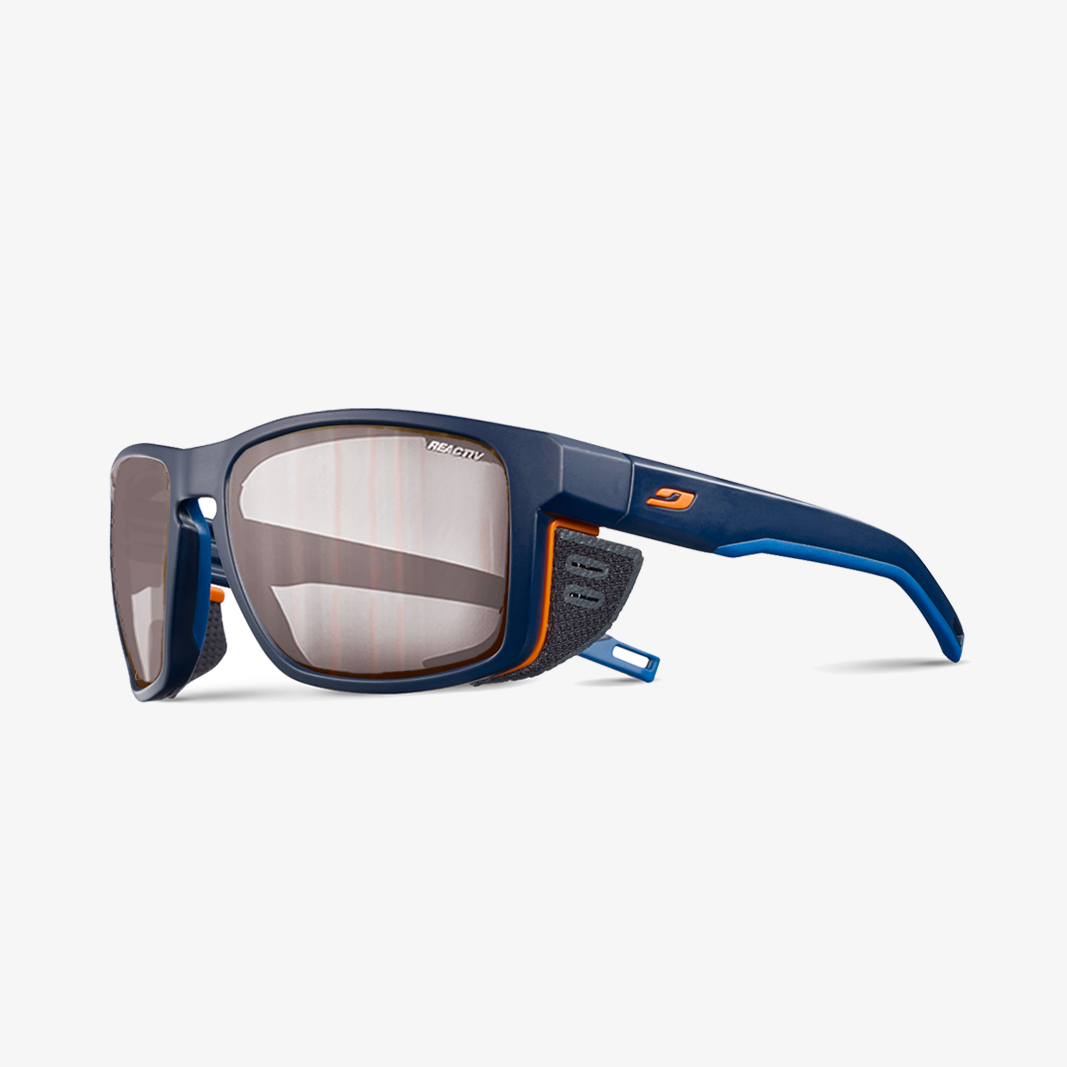 Julbo Shield mit Sehstärke / Dunkelblau - Orange REACTIV 0-3 HC
