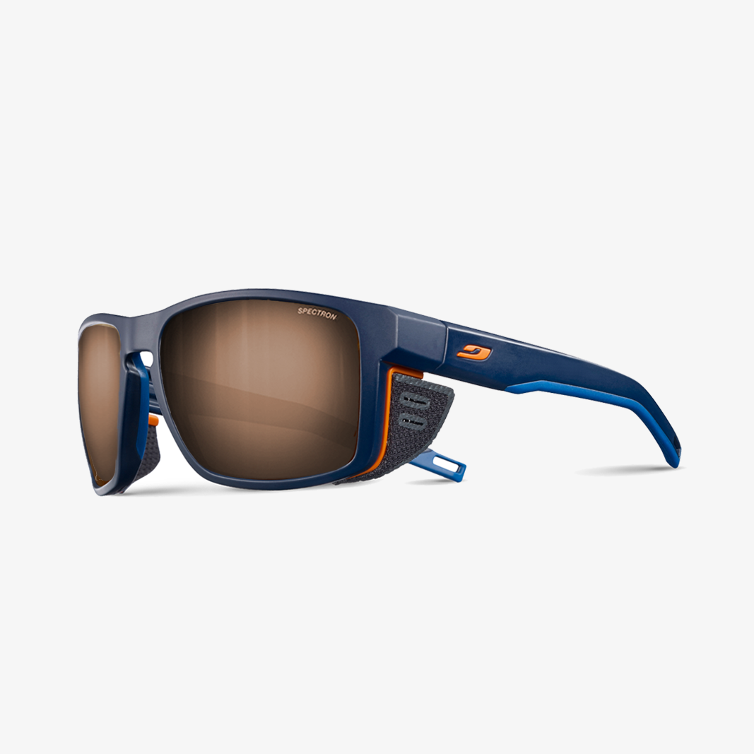 Julbo Shield mit Sehstärke / Dunkelblau - Orange SPECTRON 3 Braun