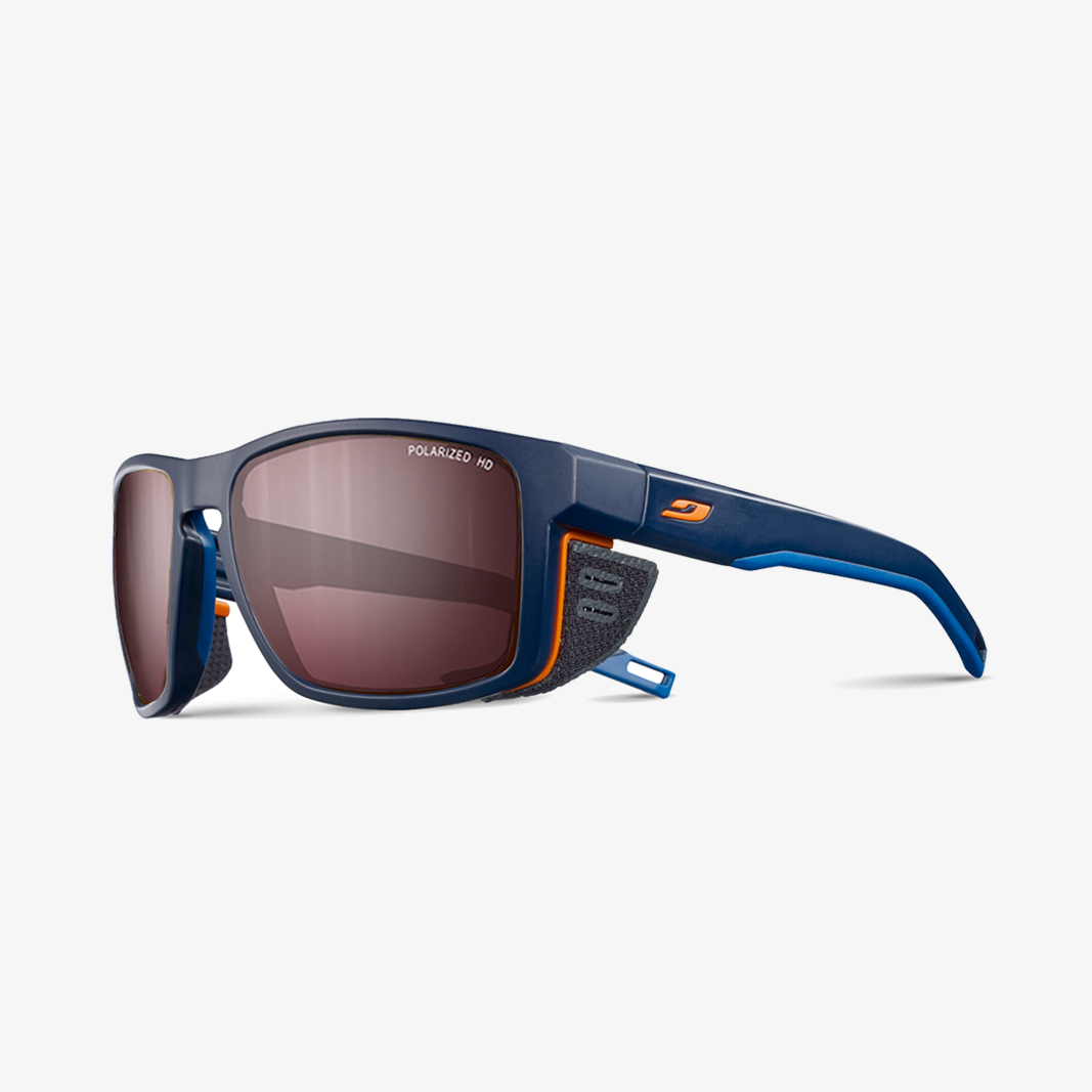 Julbo Shield mit Sehstärke / Dunkelblau - Orange SPECTRON 3 HD Polarized Silber