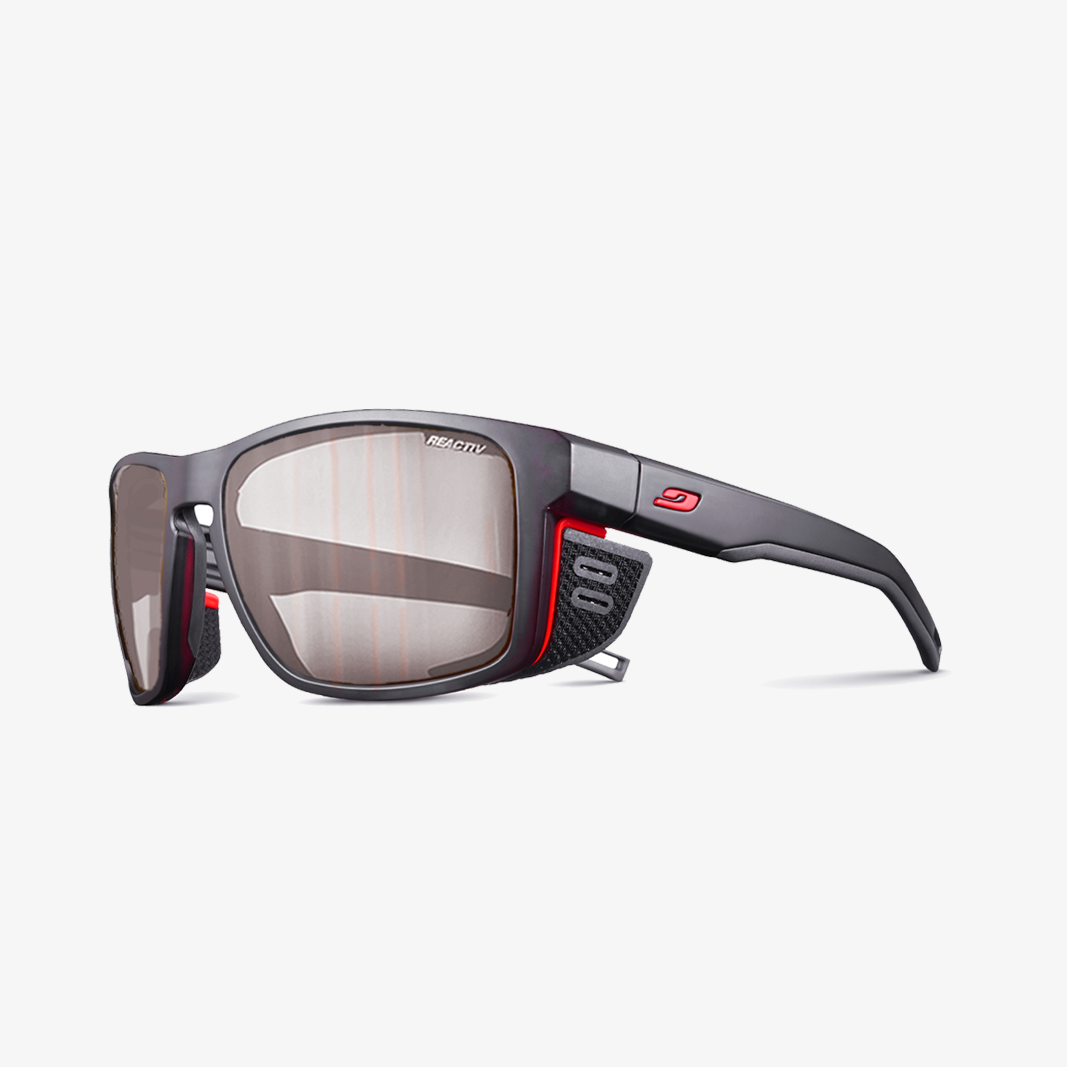 Julbo Shield mit Sehstärke / Schwarz Durchscheinend - Orange REACTIV 0-3HC