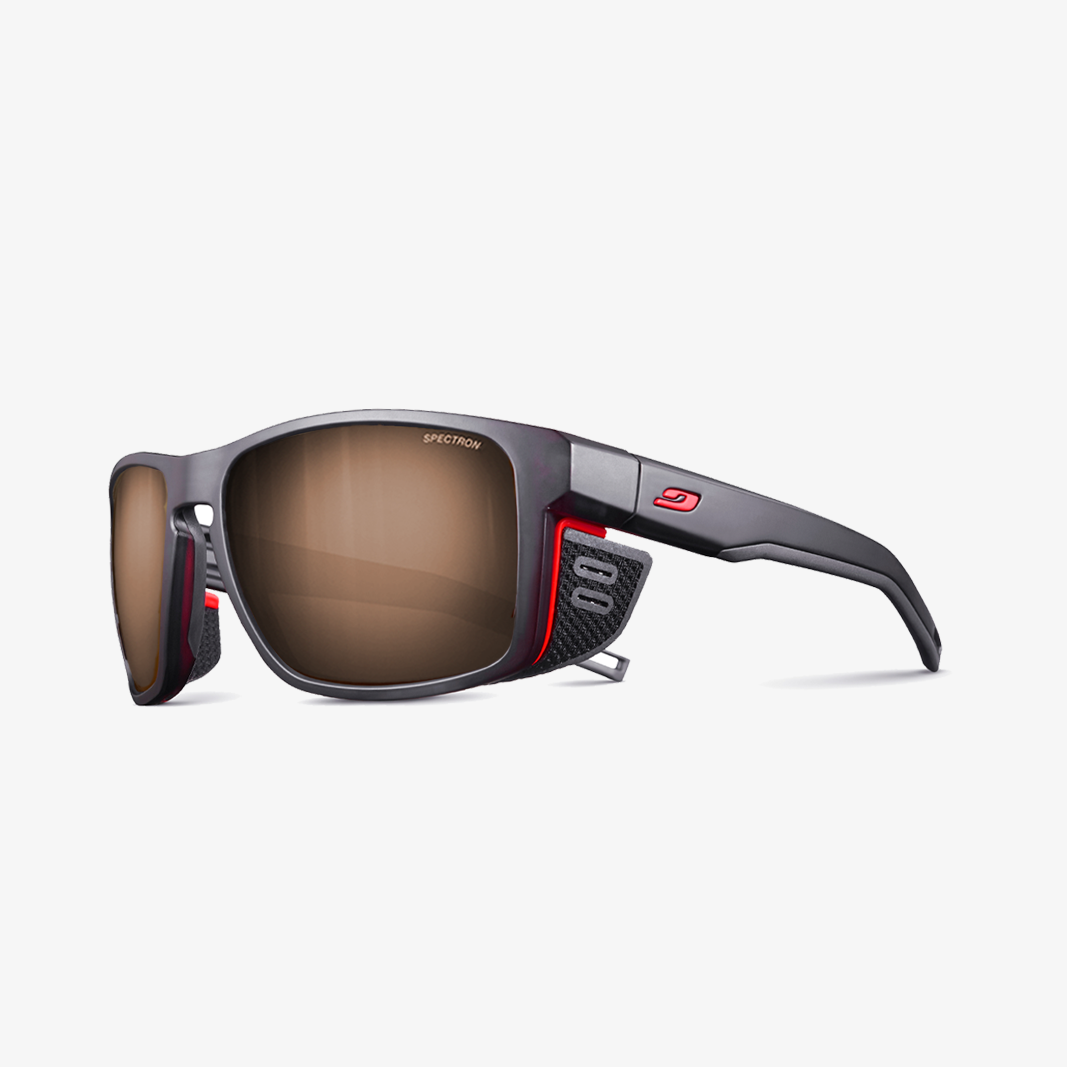 Julbo Shield mit Sehstärke / Schwarz Durchscheinend - Orange SPECTRON 3 Braun