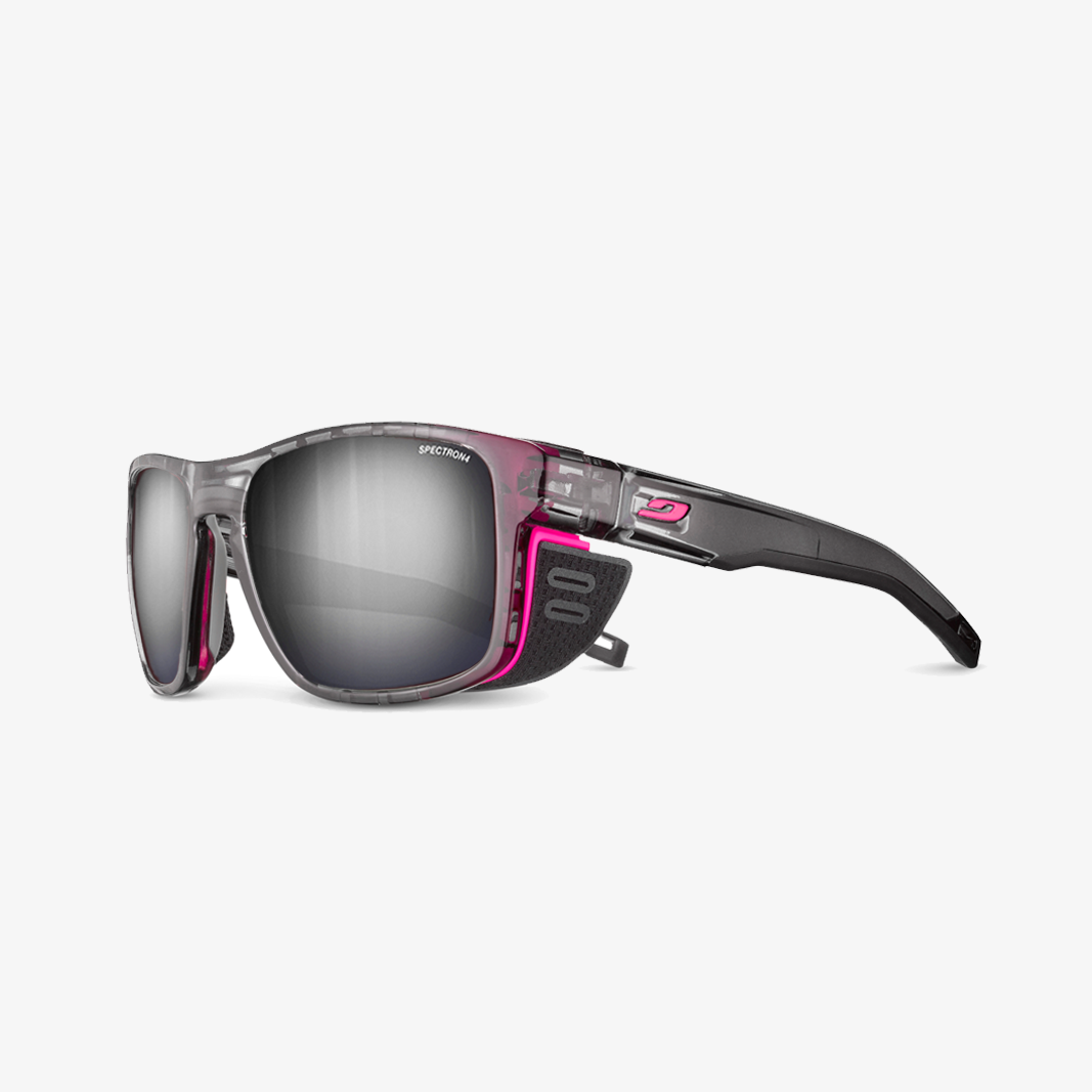 Julbo Shield M mit Sehstärke / Grau Neonpink SPECTRON 4