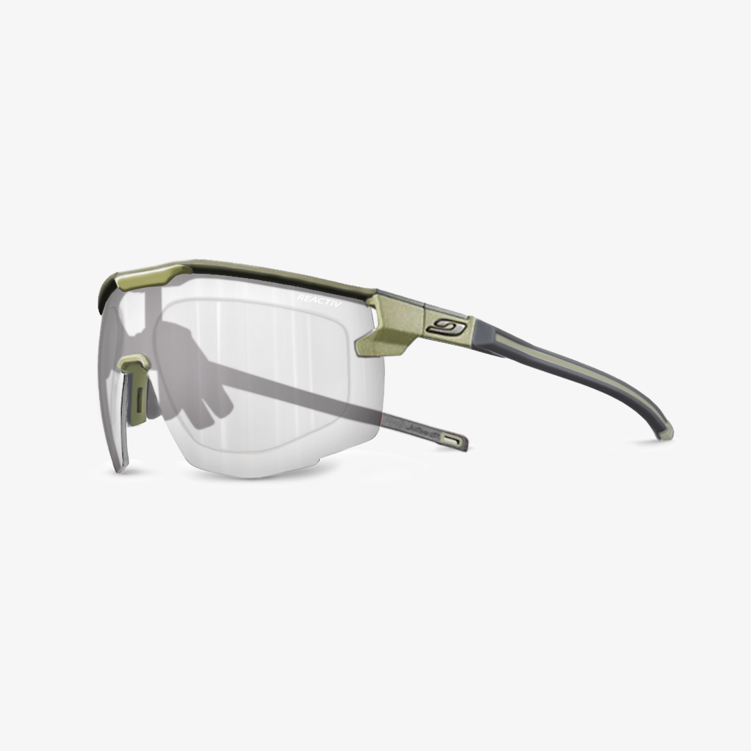 Julbo Ultimate mit Sehstärke / Dunkelgrau Grün Reactiv 0-3