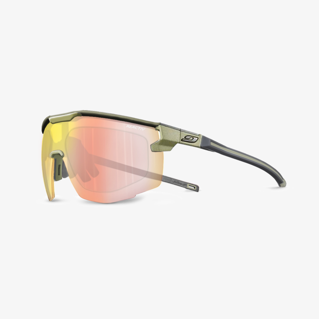 Julbo Ultimate mit Sehstärke / Dunkelgrau Grün Reactiv 1-3 LA