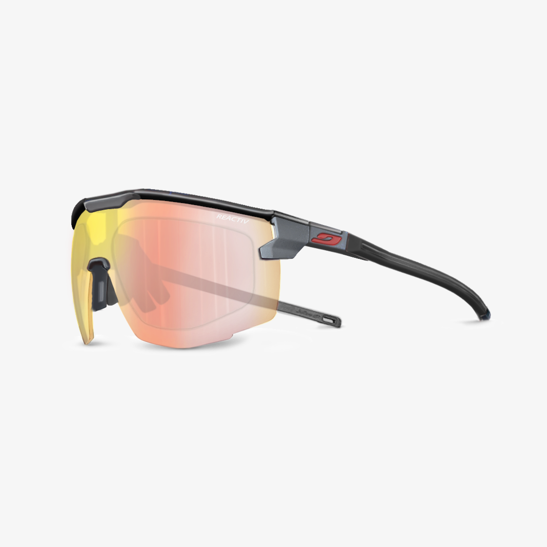 Julbo Ultimate mit Sehstärke / Schwarz Grau / Reactiv 1-3 LA