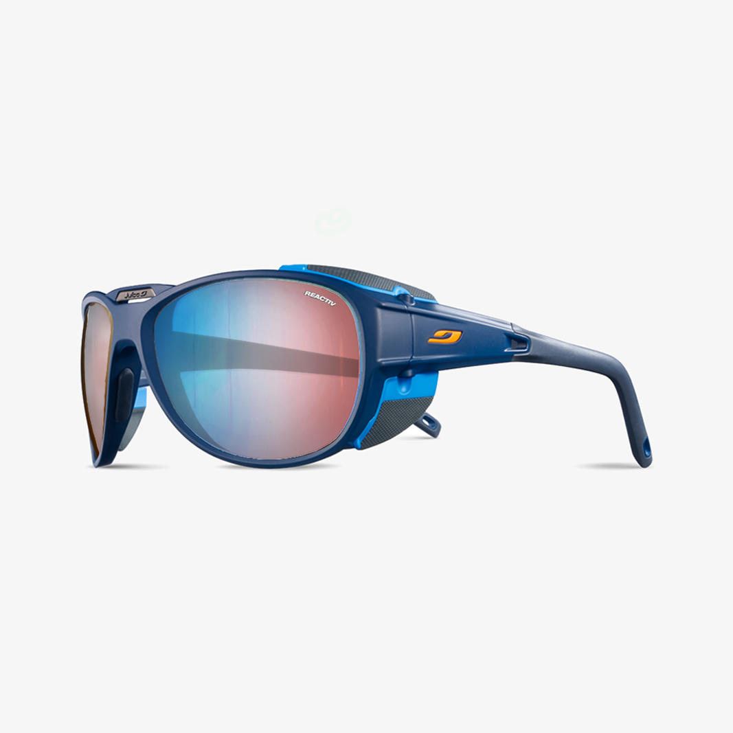 Julbo Explorer 2 mit Sehstärke / Dunkelblau - Blau / REACTIV 1-3 HC