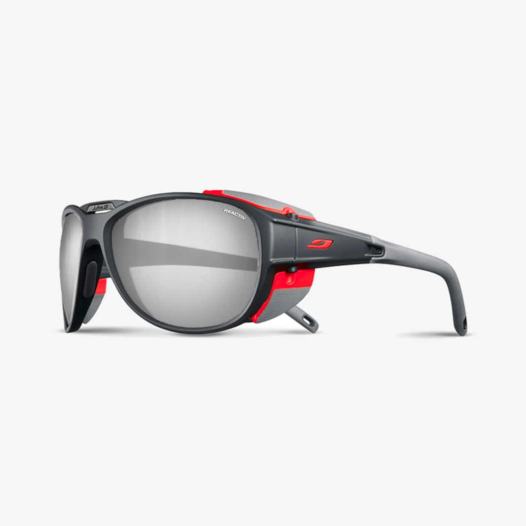 Julbo Explorer 2 mit Sehstärke / Dunkelgrau - Orange / REACTIV 0-3