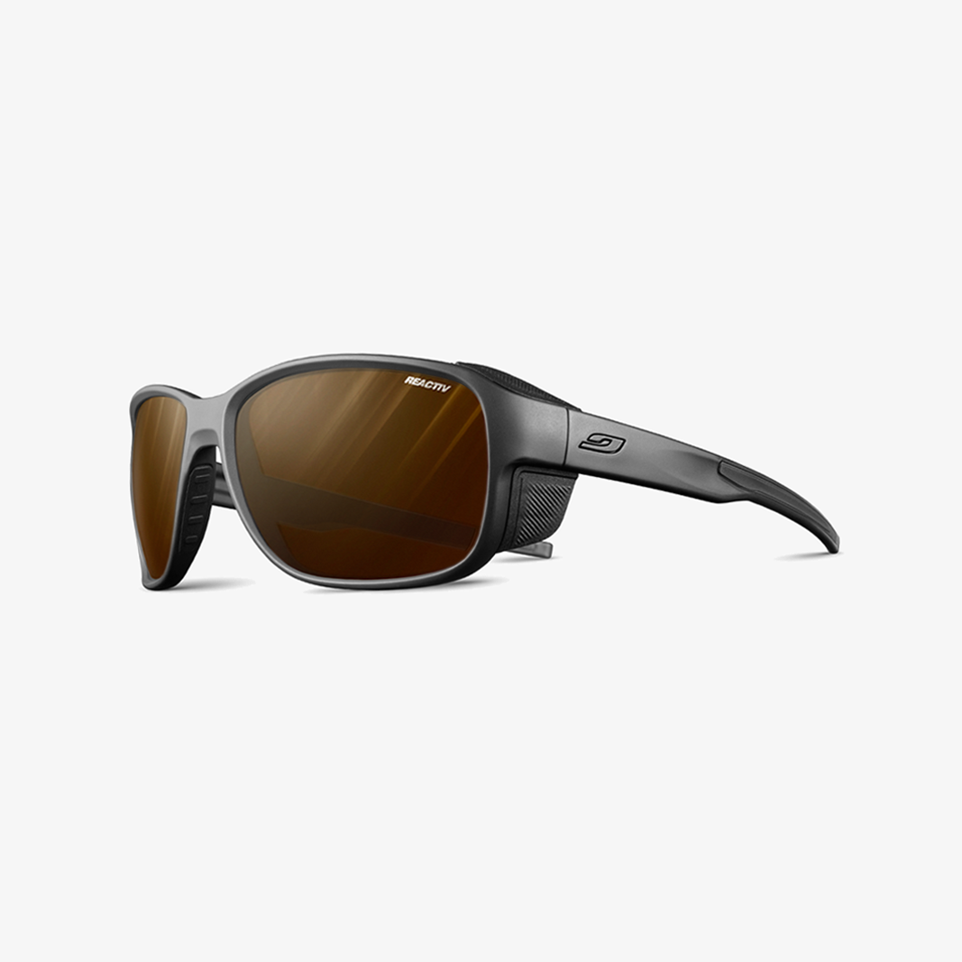 Julbo Montebianco 2 mit Sehstärke / Dunkelblau Schwarz / REACTIV 2-4 Polarized