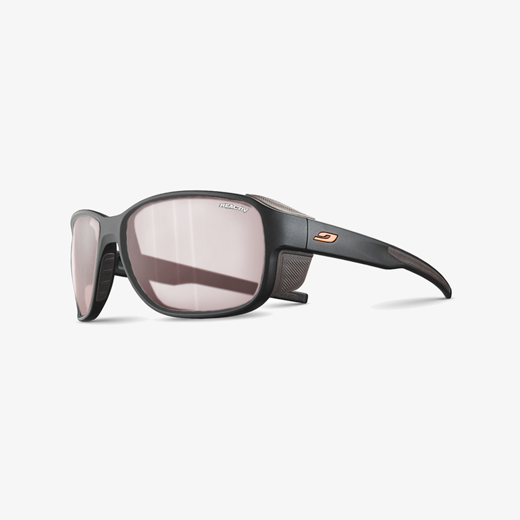 Julbo Montebianco 2 mit Sehstärke / Schwarz Orange / REACTIV 0-3 HC