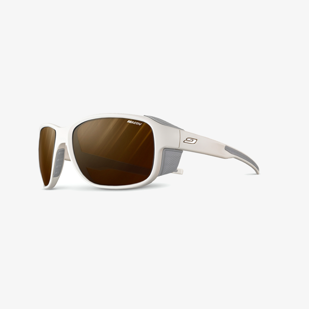 Julbo Montebianco 2 mit Sehstärke / Hellbeige REACTIV 2-4 Polarized