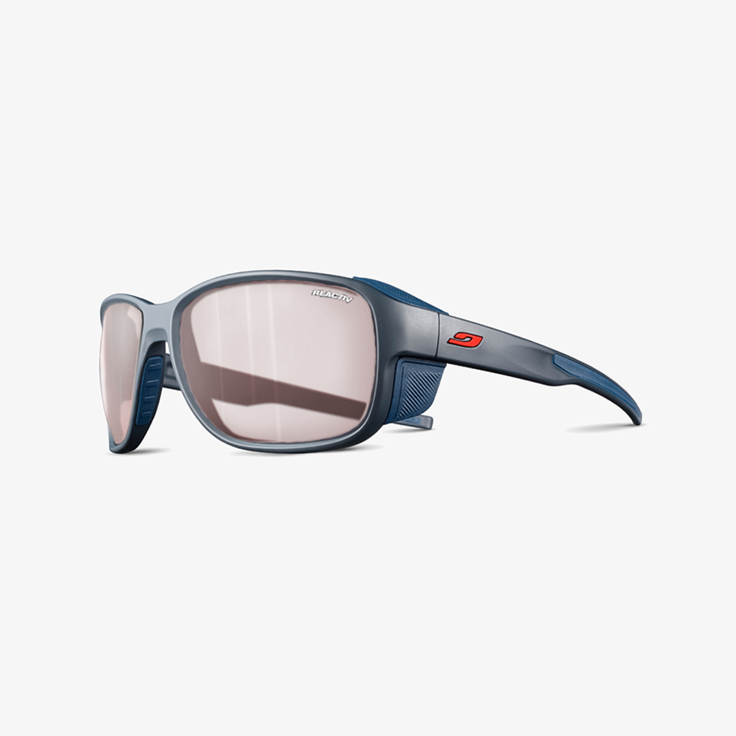 Julbo Montebianco 2 mit Sehstärke / Dunkelblau REACTIV 0-3 HC