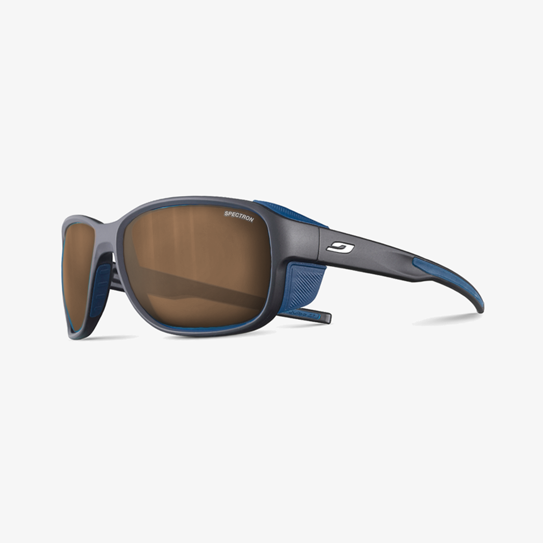 Julbo Montebianco 2 mit Sehstärke / Schwarz Blau / SPECTRON 3 Braun