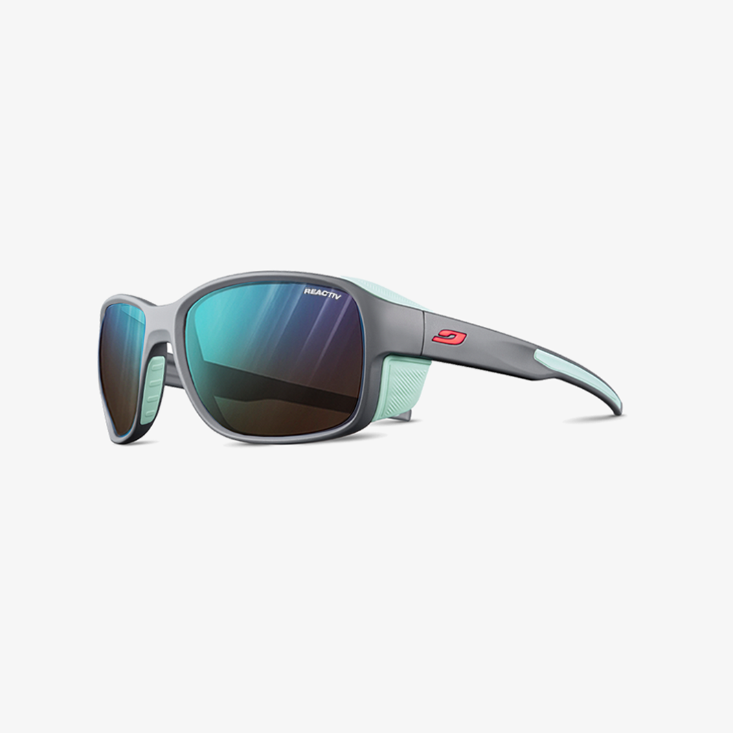 Julbo Monterosa 2 mit Sehstärke / Grau Hellgrün / REACTIV 2-4