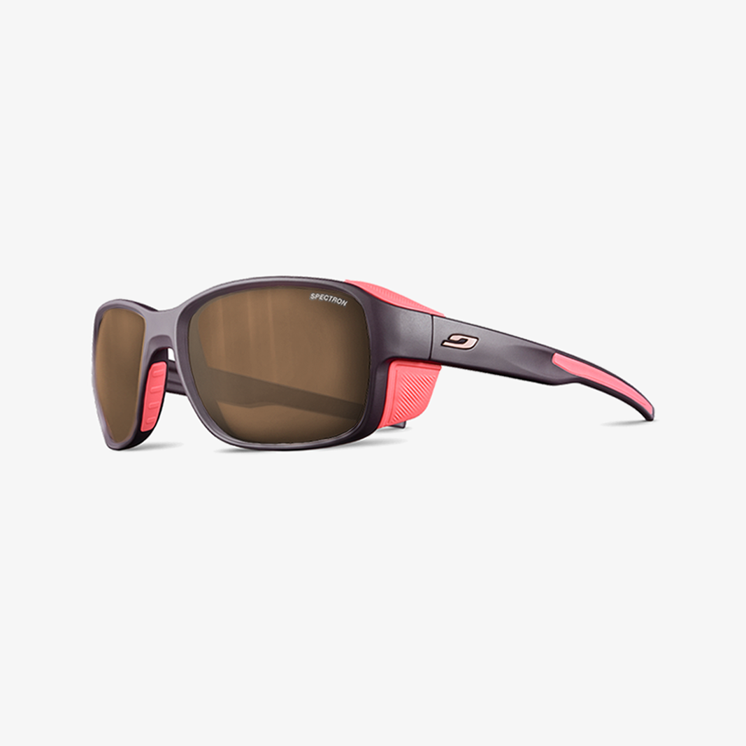 Julbo Monterosa 2 mit Sehstärke / Dunkelviolet Rosa / SPECTRON 3 Braun