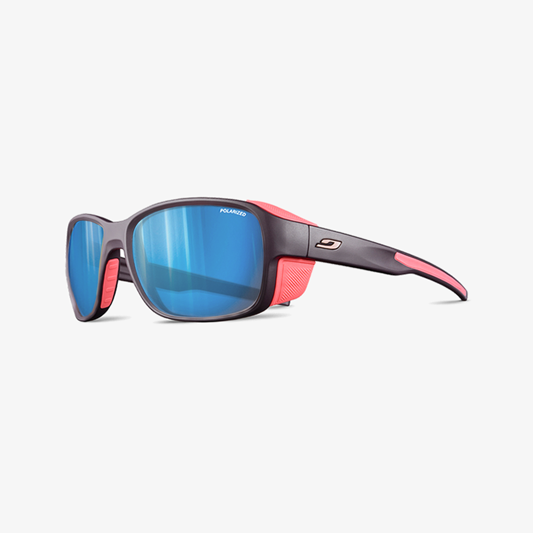 Julbo Monterosa 2 mit Sehstärke / Dunkelviolet Rosa / SPECTRON 3 Polarized Blau