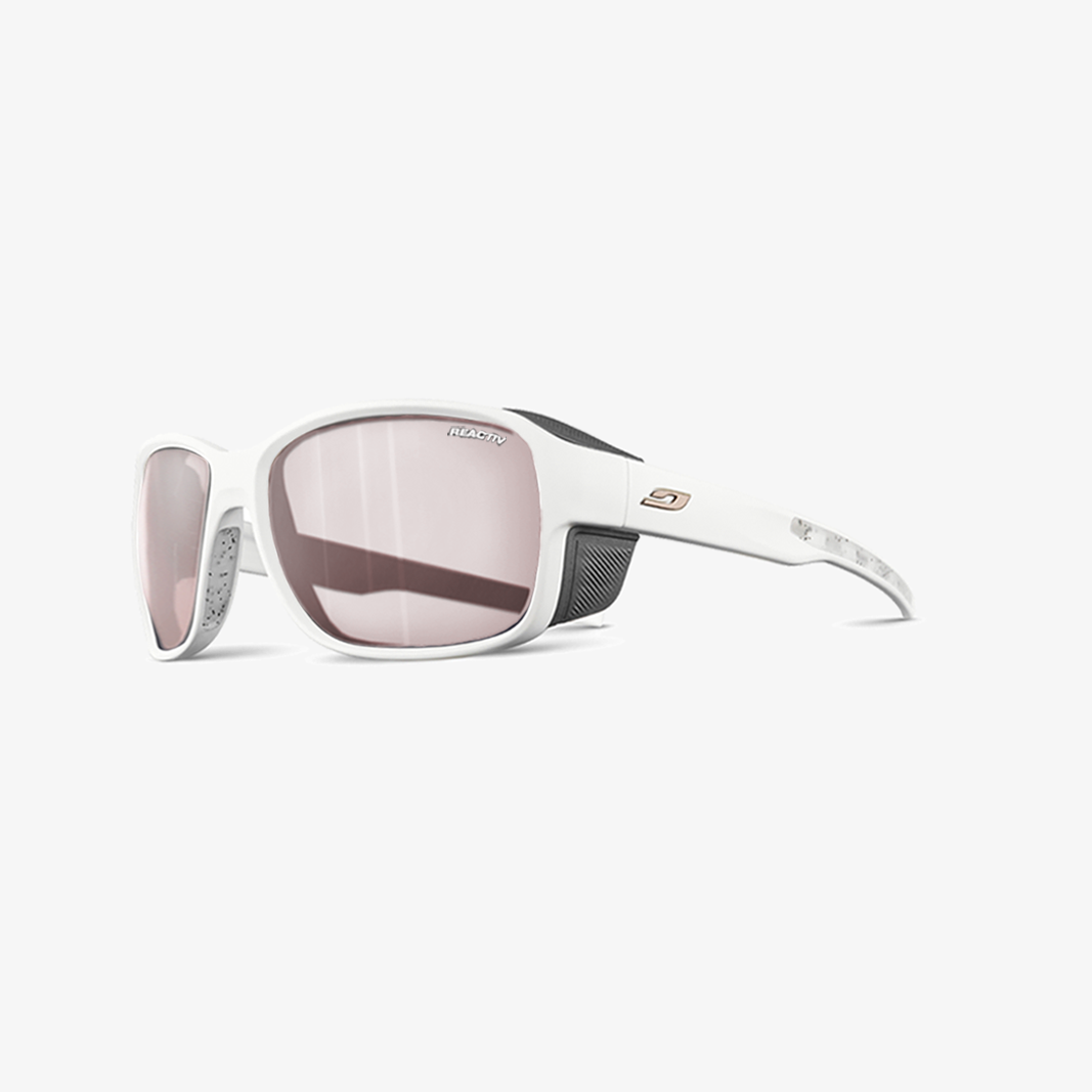 Julbo Monterosa 2 mit Sehstärke / Weiß Grau / REACTIV 0-3 HC