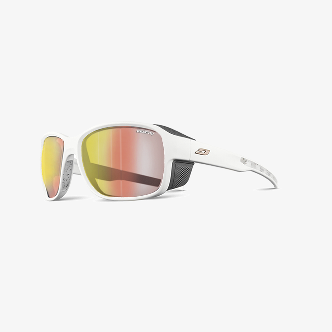 Julbo Monterosa 2 mit Sehstärke / Weiß Grau / REACTIV 1-3 LA