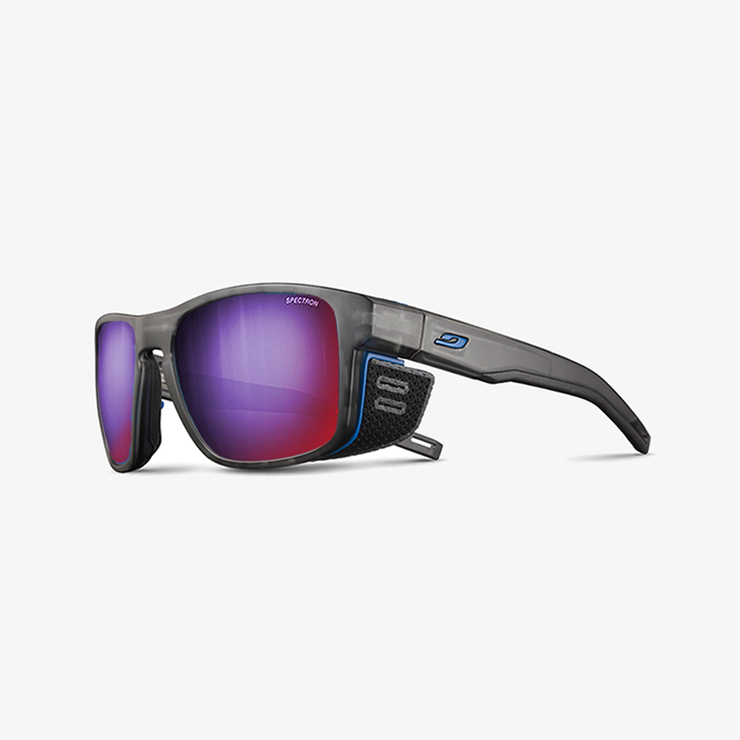 Julbo Shield M mit Sehstärke / Schwarz Durchscheinend Blau / SPECTRON 3 HD