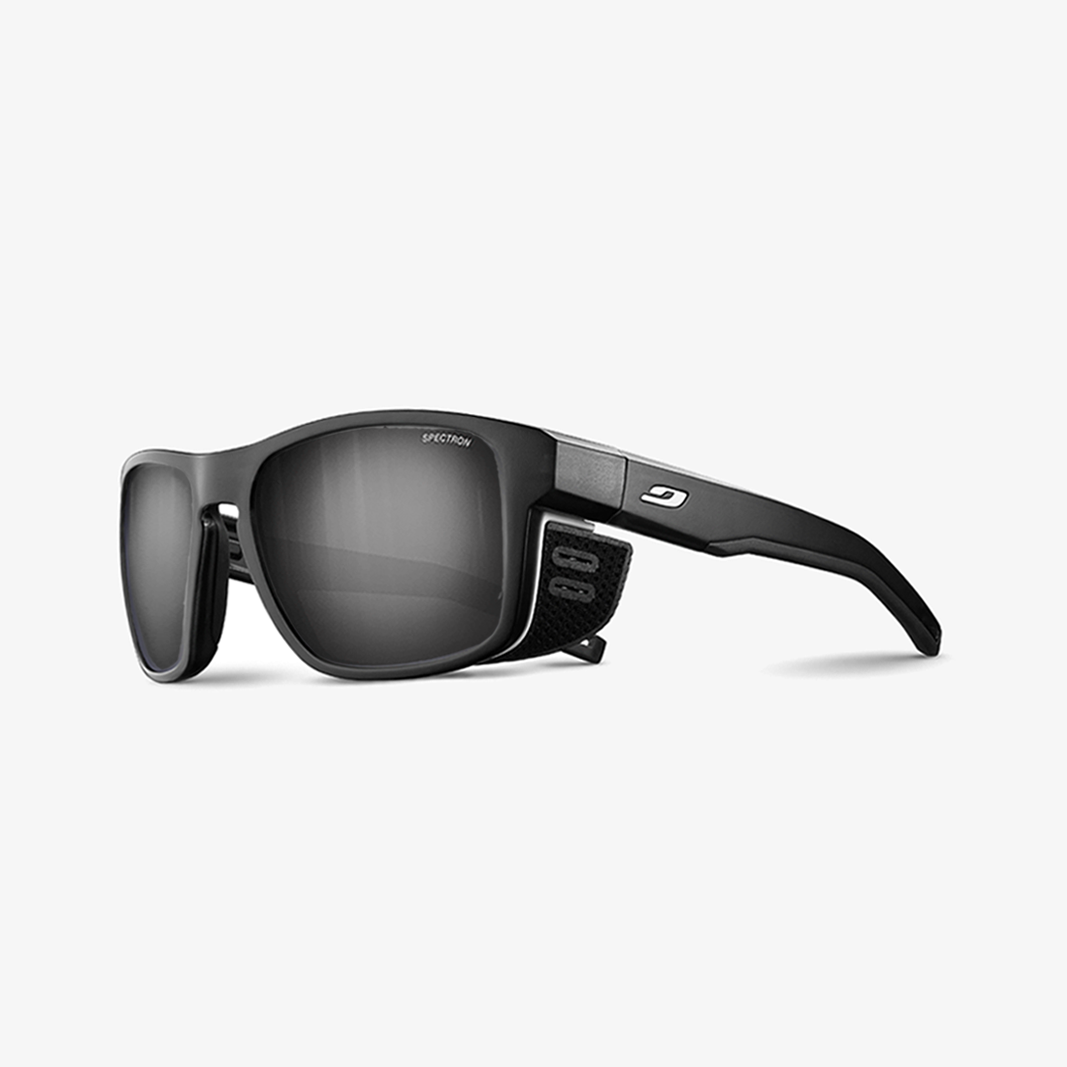 Julbo Shield M mit Sehstärke / Schwarz Durchscheinend Weiß / SPECTRON 3 Grau