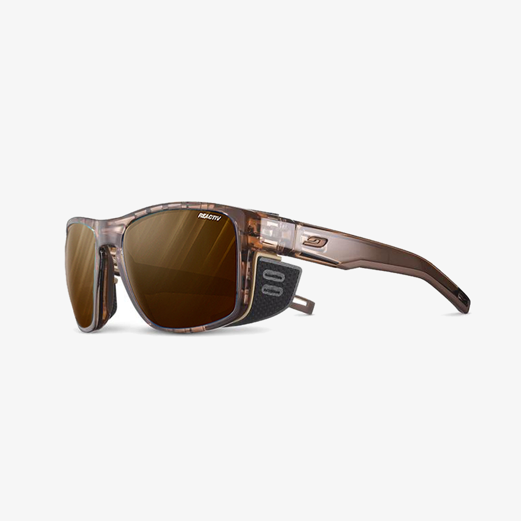 Julbo Shield M mit Sehstärke / Braun / REACTIV 2-4 Polarized