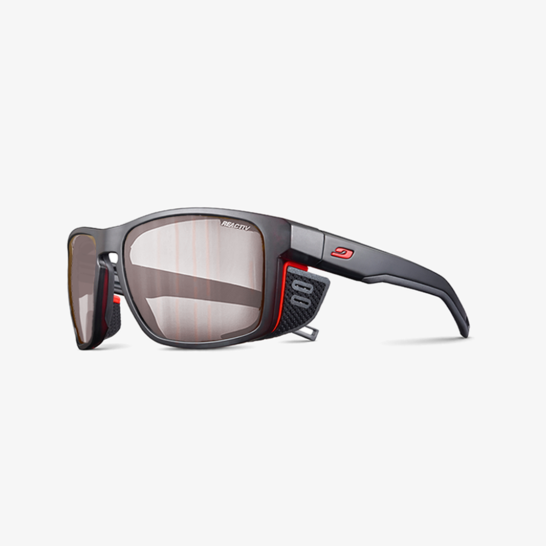 Julbo Shield M mit Sehstärke / Schwarz - Orange / REACTIV 0-3 HC