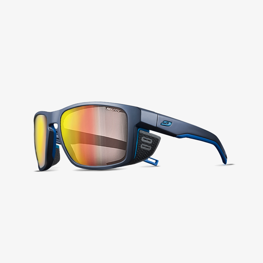 Julbo Shield M mit Sehstärke / Dunkelblau Blau REACTIV 1-3 LA