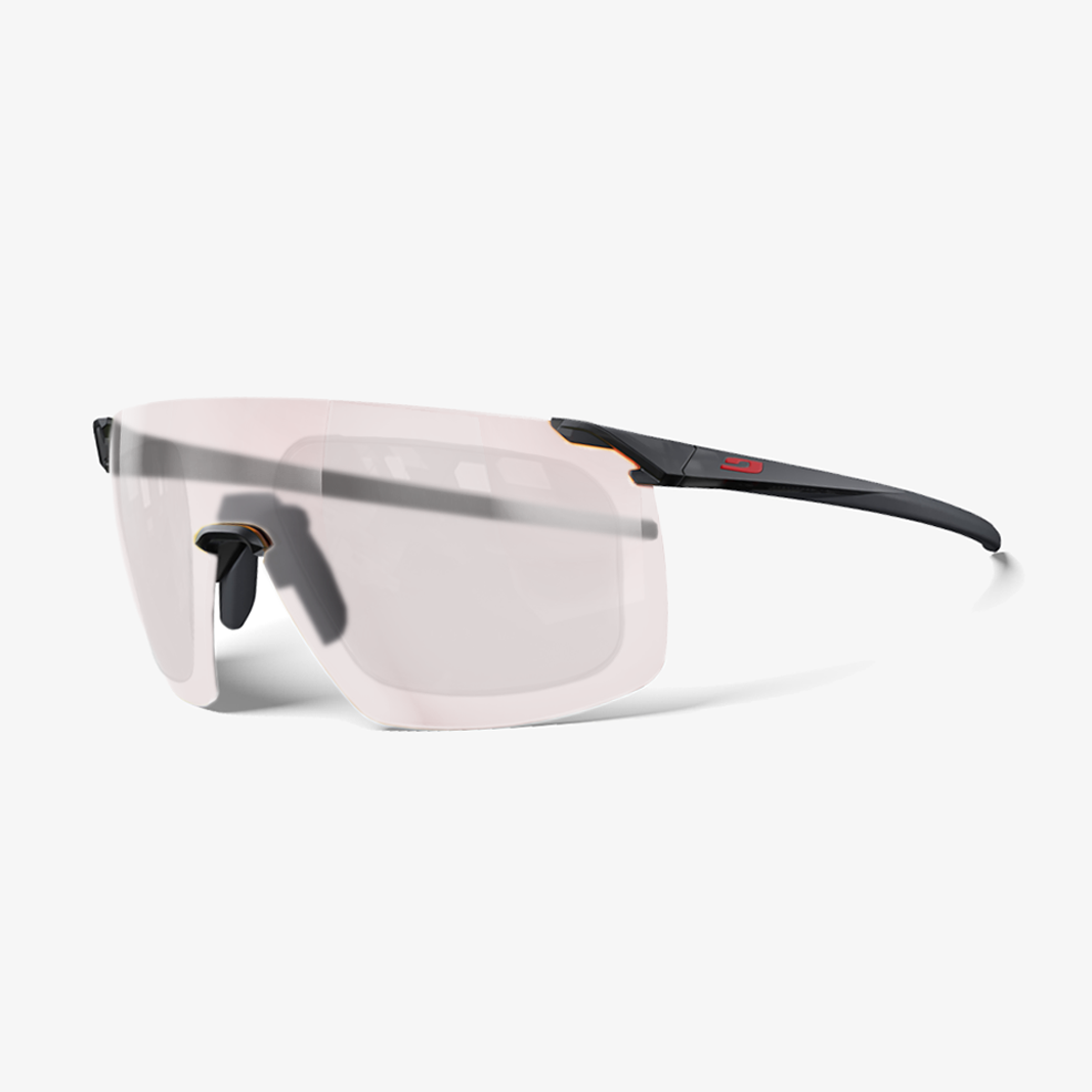 Julbo Faster L mit Sehstärke / Schwarz / Rot reactiv 0-3 C