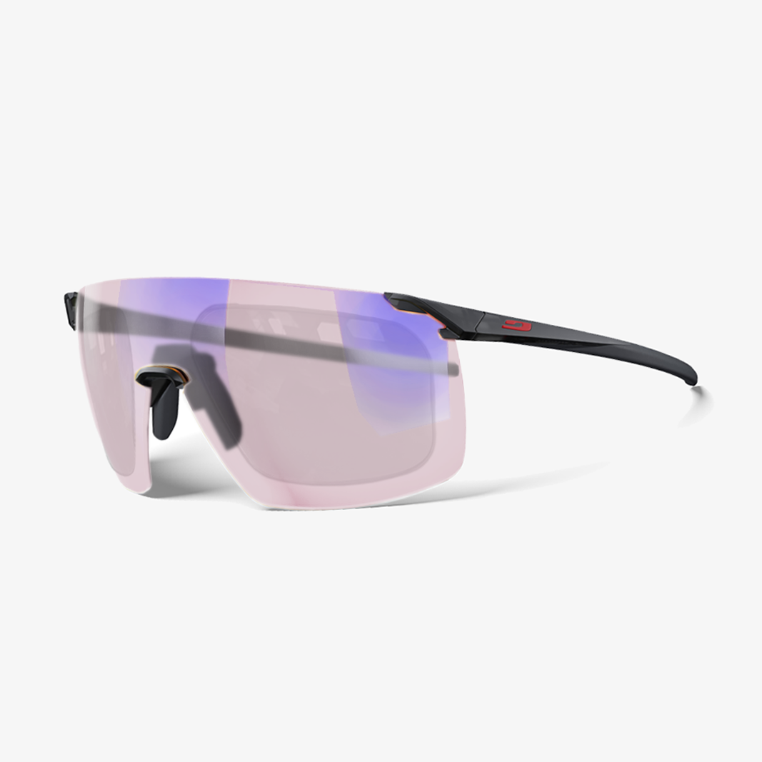 Julbo Faster L mit Sehstärke / Schwarz / Rot reactiv 1-3 HC