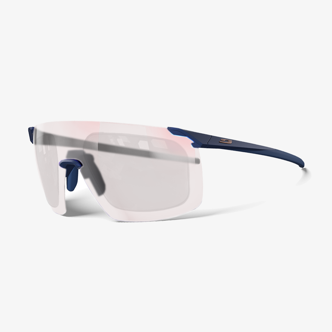 Julbo Faster L mit Sehstärke / Dunkelblau reactiv 0-3 HC