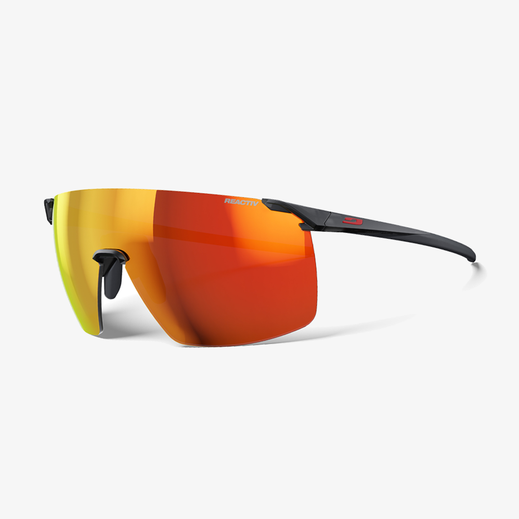 Julbo Faster L Schwarz / Reactiv 1-3 Light Amplifier