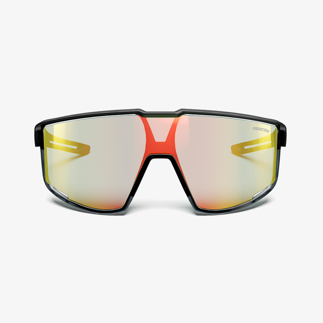 Julbo Fury Schwarz - Rot / Reactiv 1-3 Light Amplifier nicht aktiviert